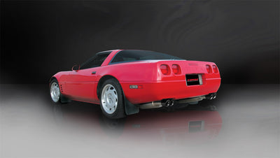 2.5in Cat-Back Dual Rear Exit with Twin 3.5in Tips <br> 1990-1995 Chevrolet Corvette