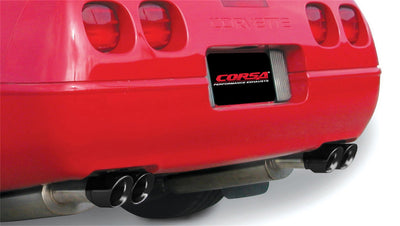 2.5in Cat-Back Dual Rear Exit with Twin 3.5in Tips <br> 1990-1995 Chevrolet Corvette