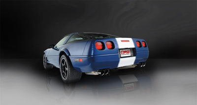 2.5in Cat-Back Dual Rear Exit with Twin 3.5in Tips <br> 1996 Chevrolet Corvette