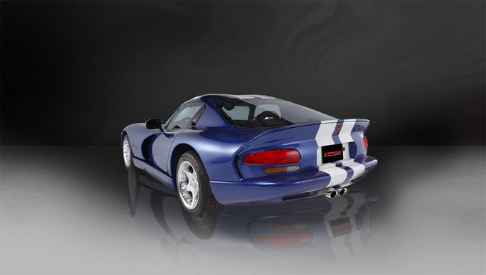 3in Cat-Back Dual Center Rear Exit W/ 4in Tip <br> 1996-2002 Dodge Viper