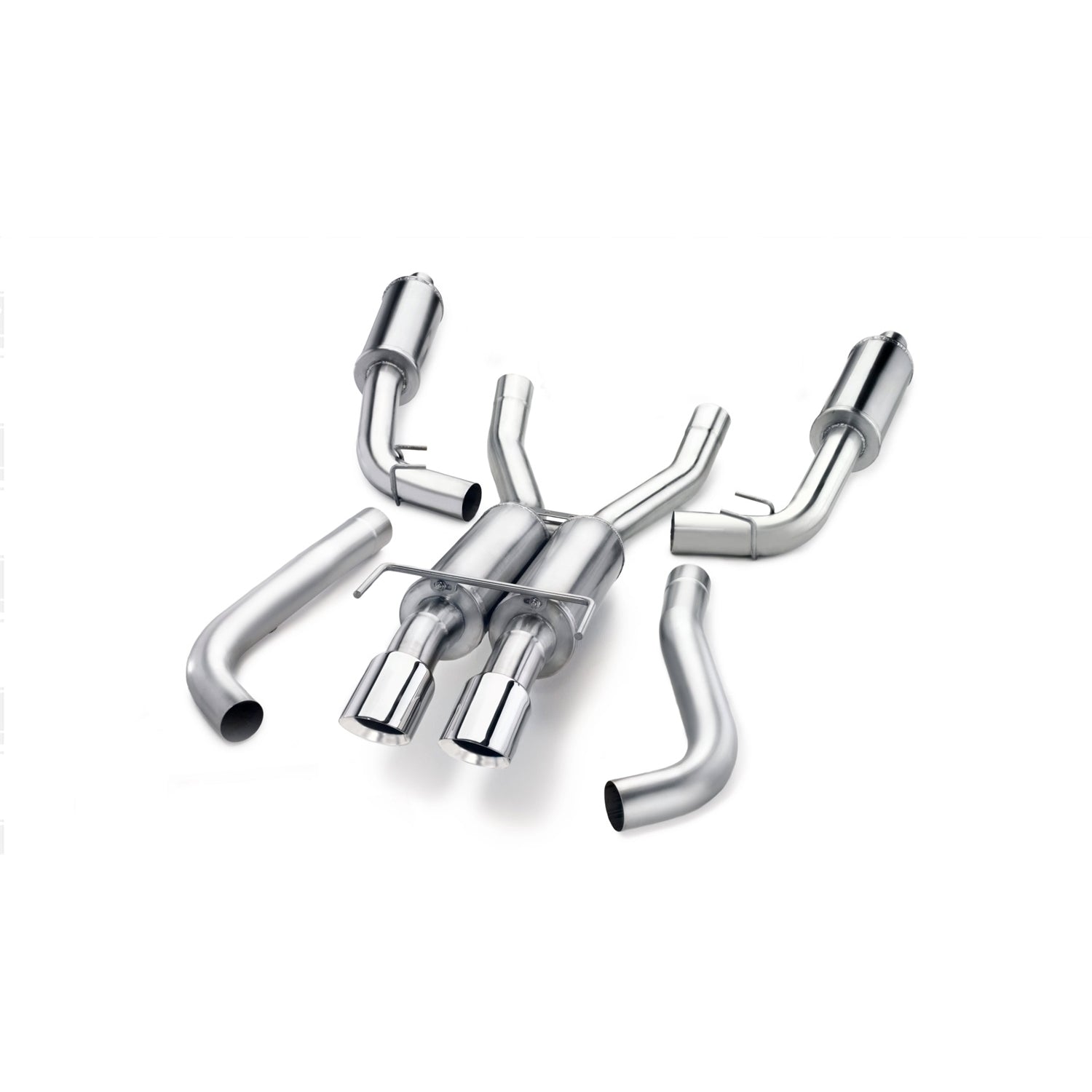 3in Cat-Back Dual Center Rear Exit W/ Single 4in Tip <br> 1996,2000-2002 Dodge Viper