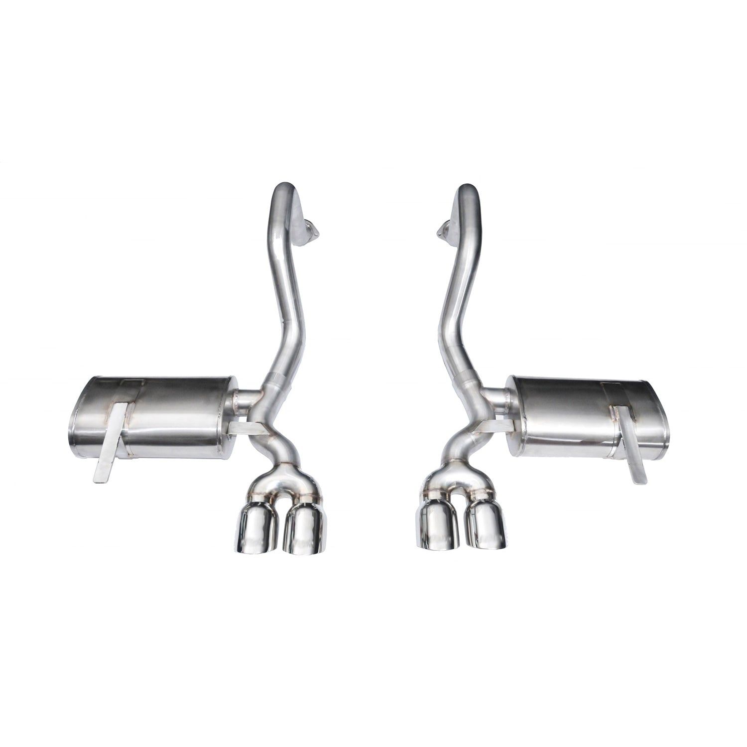 2.5in Axle-Back Dual Rear Exit with Turn Downs <br> 1997-2004 Chevrolet Corvette