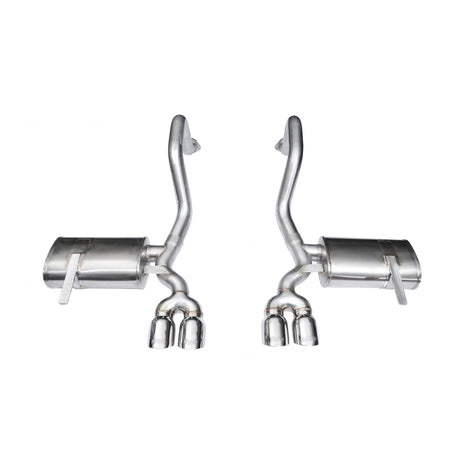 2.5in Axle-Back Dual Rear Exit with Turn Downs <br> 1997-2004 Chevrolet Corvette