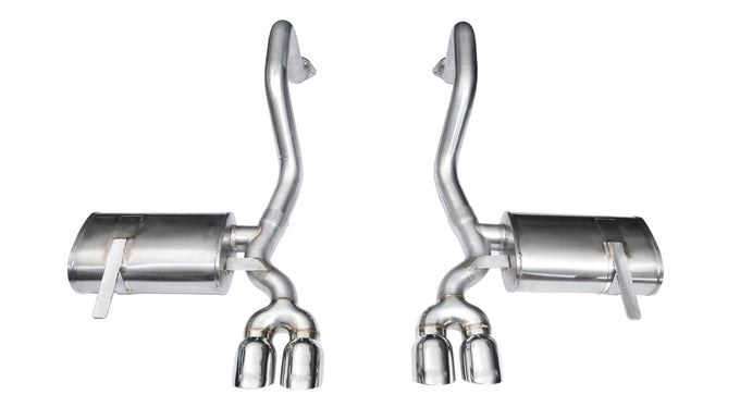2.5in Axle-Back Dual Rear Exit with Turn Downs <br> 1997-2004 Chevrolet Corvette