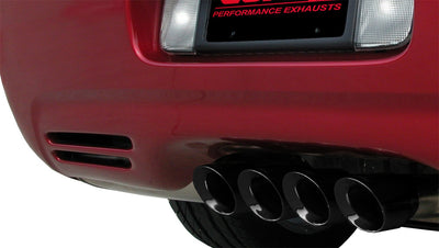 2.5in Cat-Back Dual Rear Exit w/ 3.5in Tips <br> 1997-2004 Chevrolet Corvette