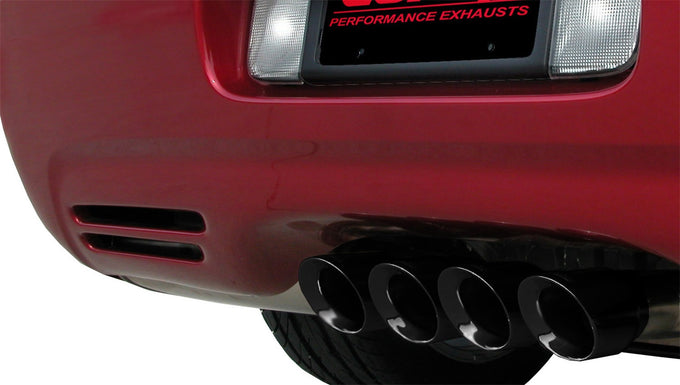 2.5in Cat-Back Dual Rear Exit w/ 3.5in Tips <br> 1997-2004 Chevrolet Corvette