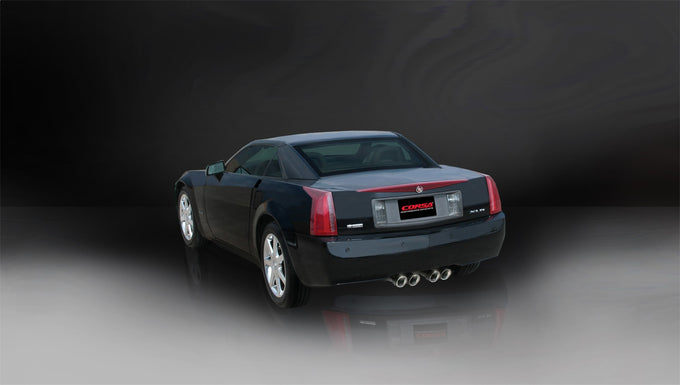 2.5in Cat-Back Dual Rear Exit w/ Twin 3.5in Tips <br> 2004-2008 Cadillac XLR