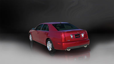2.5in Axle-Back Dual Rear Exit w/ Single 3.5in Tips <br> 2005-2007 Cadillac STS