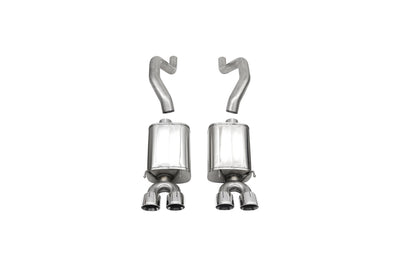 2.5in Axle-Back Dual Rear Exit w/ Single 3.5in Tips <br> 2006-2013 Chevrolet Corvette