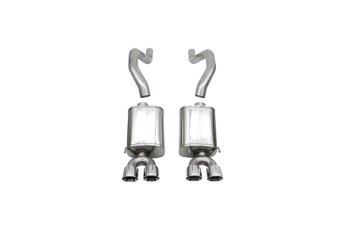 2.5in Axle-Back Dual Rear Exit w/ Single 3.5in Tips <br> 2006-2013 Chevrolet Corvette