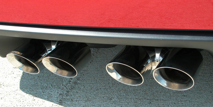 2.5in Axle-Back Dual Rear Exit w/ Single 3.5in Tips <br> 2006-2013 Chevrolet Corvette