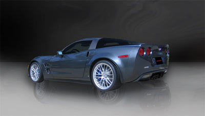 3.0in Cat-Back Dual Rear Exit with Twin 4.0in Tips <br> 2006-2011 Chevrolet Corvette