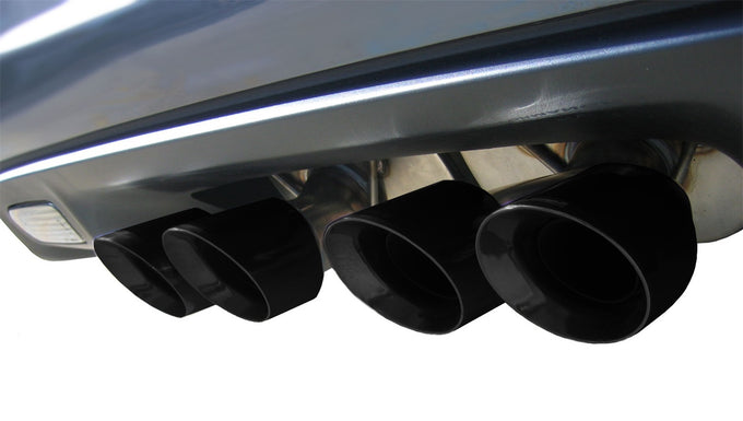 3in Cat-Back Dual Rear Exit with Twin 4in Tips <br> 2012-2013 Chevrolet Corvette