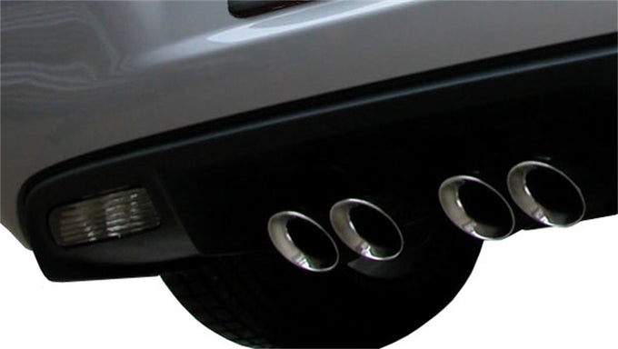 2.5in Cat-Back Dual Rear Exit with Twin 3.5in Tips <br> 2006-2008 Chevrolet Corvette