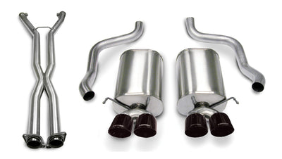 2.5in Cat-Back Dual Rear Exit with Twin 3.5in Tips <br> 2006-2008 Chevrolet Corvette