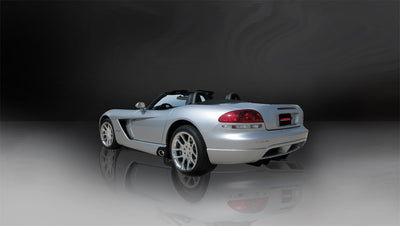 3in Cat-Back Dual Side Exit with Single 3in Tips <br> 2003-2006 Dodge Viper