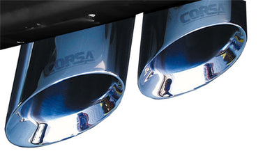 3in Cat-Back Single Exit w/4in Polished Tips <br> 07-10 GMC Yukon Cadillac Escalade