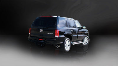3in Cat-Back Single Exit w/4in Polished Tips <br> 02-06 Cadillac Escalade GMC Yukon