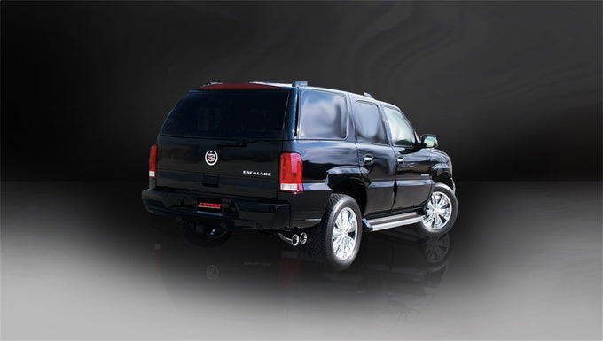 3in Cat-Back Single Exit w/4in Polished Tips <br> 02-06 Cadillac Escalade GMC Yukon