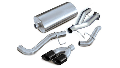 3in Cat-Back Single Exit w/ 4in Tips <br> 02-06 Cadillac Escalade GMC Yukon