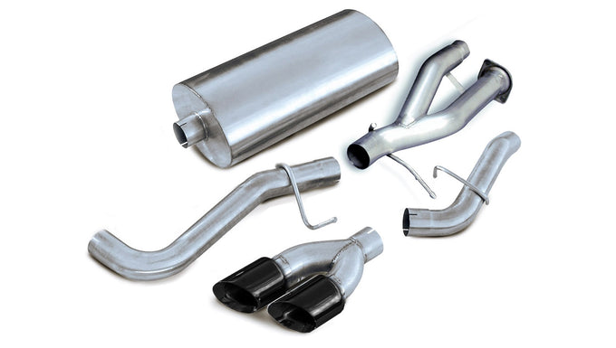 3in Cat-Back Single Exit w/ 4in Tips <br> 02-06 Cadillac Escalade GMC Yukon