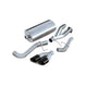 3in Cat-Back Single Exit w/ 4in Tips <br> 02-06 GMC Yukon XL 1500 Cadillac Escalade EXT