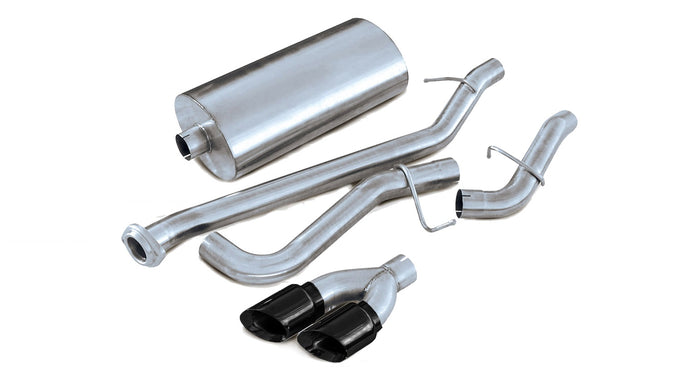 3in Cat-Back Single Side Exit W/ 4in Tips <br> 02-06 Chevy Tahoe GMC Yukon