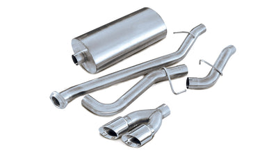 3in Cat-Back Single Side Exit W/ 4in Polished Tips <br> 2004-2006 Chevrolet Suburban 1500