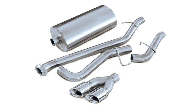 3in Cat-Back Single Side Exit W/ 4in Polished Tips <br> 2004-2006 Chevrolet Suburban 1500