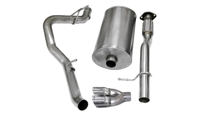 3in Cat-Back Single Exit w/ 4in Polished Tips <br> 07-08 Chevy Suburban GMC Yukon XL 1500