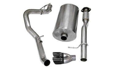 3in Cat-Back Single Side Exit W/ 4in Tips <br> 07-08 Chevy Suburban GMC Yukon XL 1500