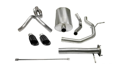 3in Cat-Back Dual Rear Exit w/ 4in Black PVD Tips <br> 2003-2006 Chevrolet SSR