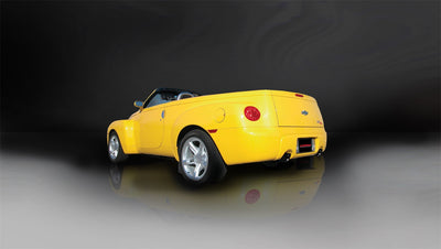 3in Cat-Back Dual Rear Exit w/ 4in Black PVD Tips <br> 2003-2006 Chevrolet SSR
