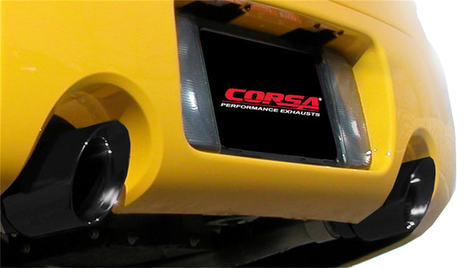 3in Cat-Back Dual Rear Exit w/ 4in Black PVD Tips <br> 2003-2006 Chevrolet SSR