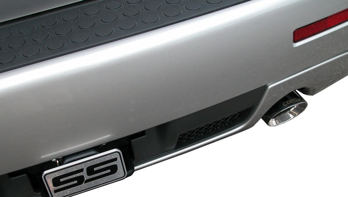 3in Cat-Back Single Rear Exit w/ 4in Polished Tip <br> 2006-2008 Chevrolet Trailblazer