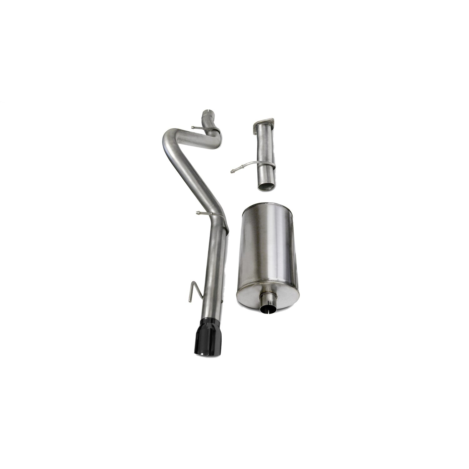 3in Cat-Back Single Rear Exit W/ 4in Tip <br> 2006-2008 Chevrolet Trailblazer