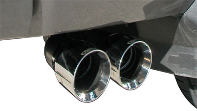 3in Cat-Back Single Exit w/4in Polished Tips <br> 07-08 Chevy Silverado GMC Sierra 1500 Classic