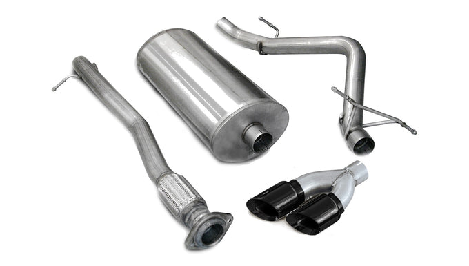 3in Cat-Back Single Exit w/ 4in Tips <br> 07-08 Chevy Silverado GMC Sierra 1500 Classic