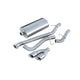 3in Cat-Back Single Side Exit w/ 4in Tips <br> 99-06 Chevy Silvera GMC Sierra 1500