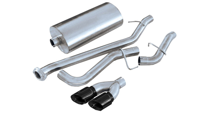 3in Cat-Back Single Side Exit W/ 4in Tips <br> 04-06 Chevy Silvera GMC Sierra 1500