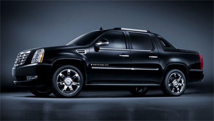 3in Cat-Back Single Exit w/4in Polished Tips <br> 07-10 GMC Yukon Cadillac Escalade ESV