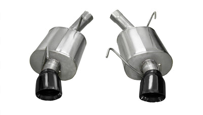 2.5in Axle-Back Dual Rear Exit with Turn Downs <br> 2005-2010 Ford Mustang