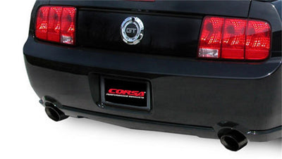 2.5in Axle-Back Dual Rear Exit with Turn Downs <br> 2005-2010 Ford Mustang