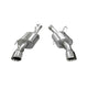 3in Axle-Back Dual Rear Exhaust w/Twin 4in Tips <br> 2005-2010 Ford Mustang