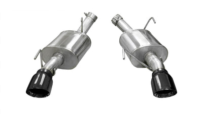 2.5in Axle-Back Dual Rear Exit with Turn Downs <br> 2005-2010 Ford Mustang