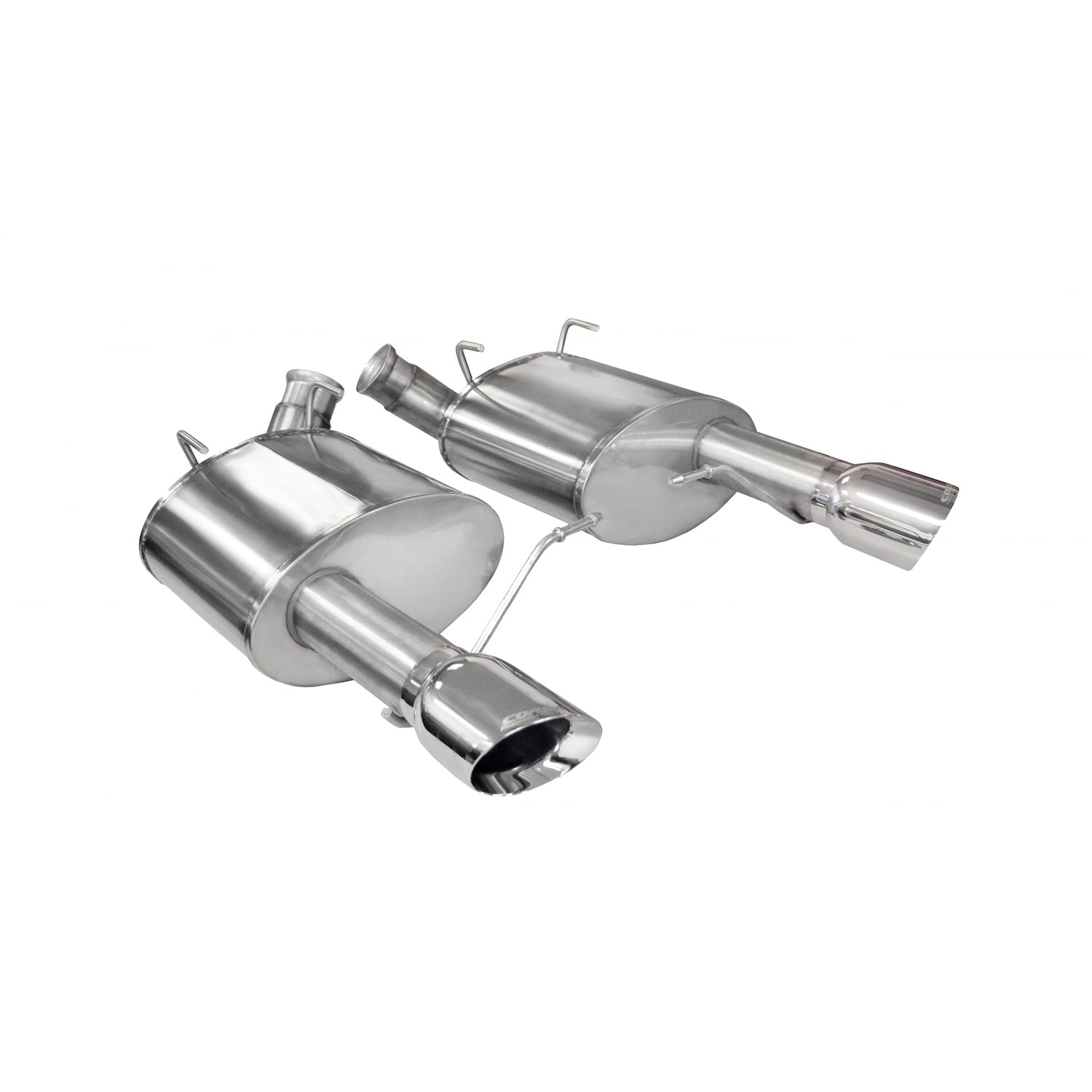 2.5in Axle-Back Dual Rear Exit with Turn Downs <br> 2011-2014 Ford Mustang