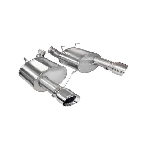 2.5in Axle-Back Dual Rear Exit with Turn Downs <br> 2011-2014 Ford Mustang