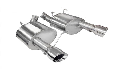 2.5in Axle-Back Dual Rear Exit w/Single 3.5in Tips <br> 2011-2014 Ford Mustang