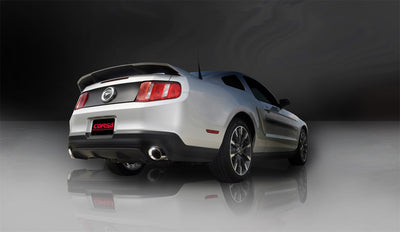 2.5in Axle-Back Dual Rear Exit w/Single 3.5in Tips <br> 2011-2014 Ford Mustang