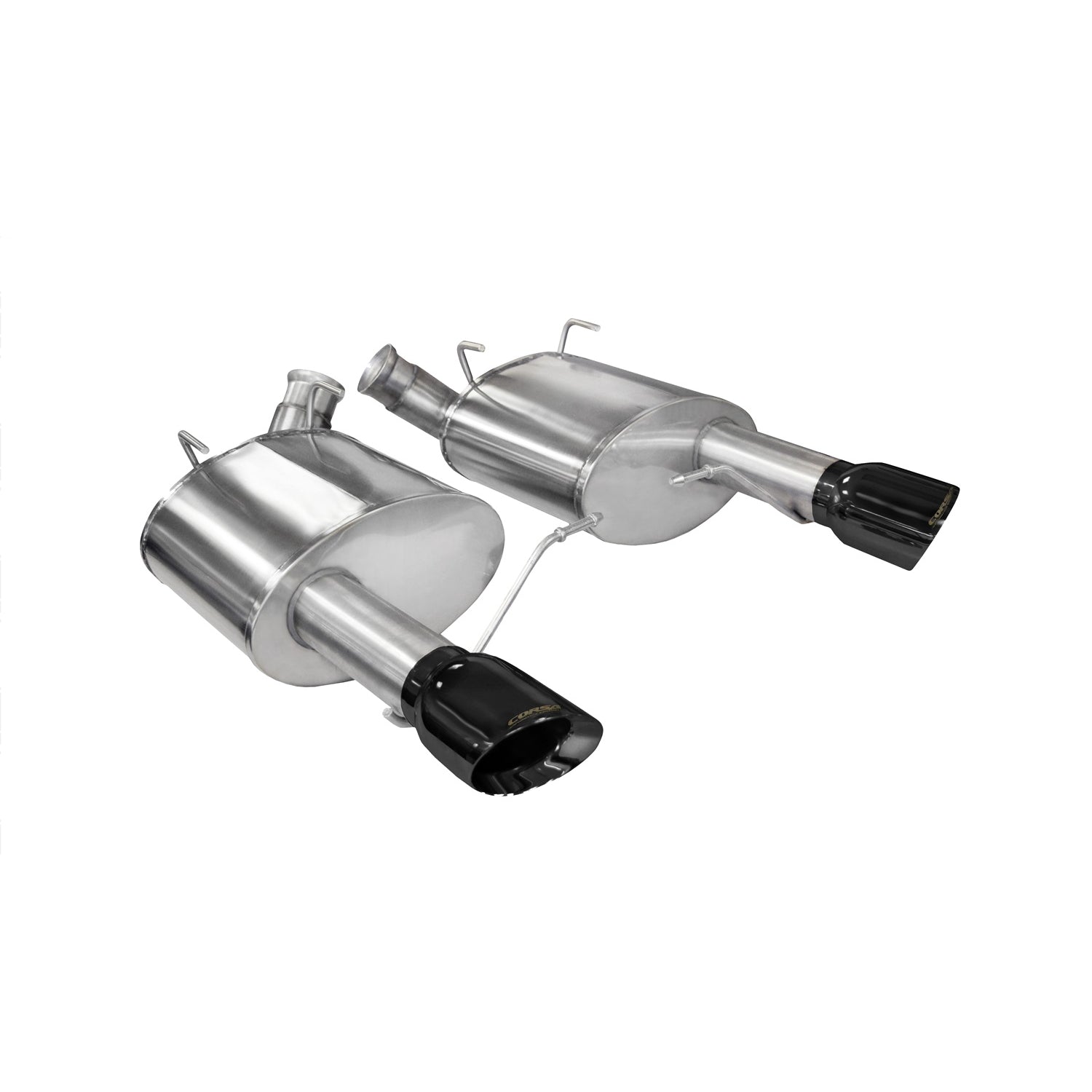 2.5in Axle-Back Dual Rear Exit w/Single 3.5in Tips <br> 2011-2014 Ford Mustang